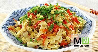 Курица с лапшой и овощами Курица с лапшой и овощами