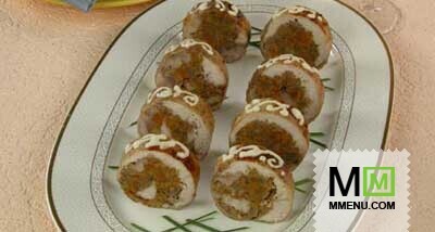 Рулет из курицы с курагой (2) Рулет из курицы с курагой (2)