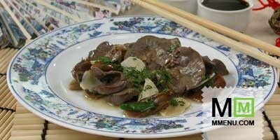 Почки с грибами и луком Почки с грибами и луком