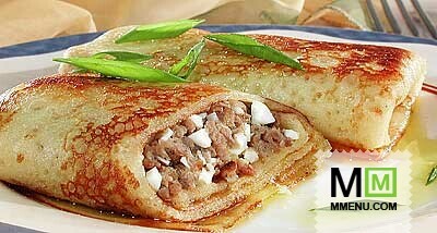 Блинчики с мясом (2) Блинчики с мясом (2)
