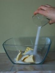 Приготовление блюда по рецепту - Лимонные мини-кексы. Шаг 4
