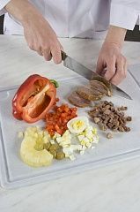 Приготовление блюда по рецепту - Пестрые хлебцы. Шаг 2