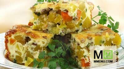 Запеканка тыквенная с сыром Запеканка тыквенная с сыром