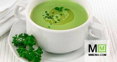 Суп-пюре из зеленого горошка (2)