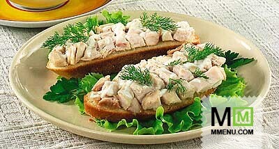 Бутерброды с куриным филе Бутерброды с куриным филе