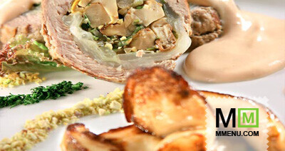 Рулетики с грибами и орехами Рулетики с грибами и орехами