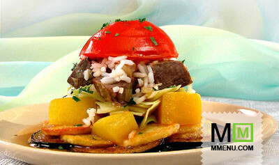 Мусака с овощами Мусака с овощами