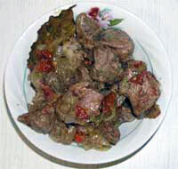 Гуляш с овощами Гуляш с овощами