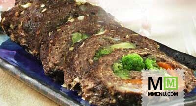 Фаршированный мясной рулет Фаршированный мясной рулет