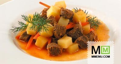 Говядина, тушенная в пиве Говядина, тушенная в пиве