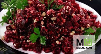 Свекла с орехами Свекла с орехами