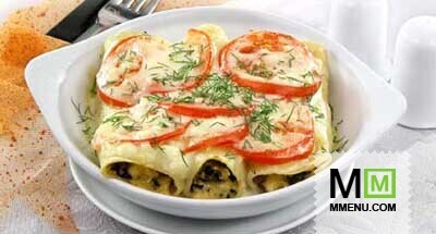 Каннеллони с рыбной начинкой Каннеллони с рыбной начинкой