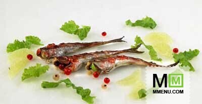 Сардины с красной смородиной Сардины с красной смородиной