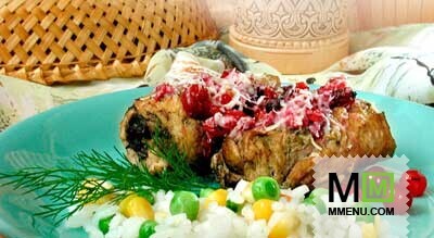 Свинина с клюквой Свинина с клюквой