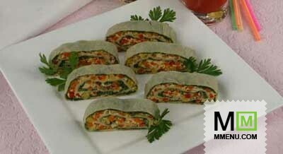Рулет с овощами (2) Рулет с овощами (2)