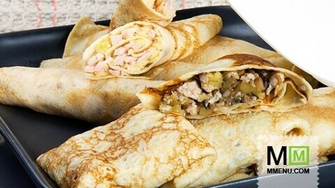 Блинчики с разными начинками Блинчики с разными начинками