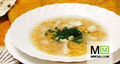 Рыбный суп с кукурузой Рыбный суп с кукурузой
