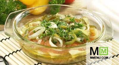 Брынза, тушенная с овощами Брынза, тушенная с овощами