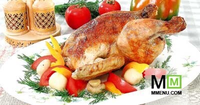 Курица фаршированная Курица фаршированная
