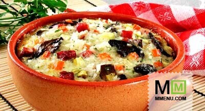 Рисовый торт с овощами Рисовый торт с овощами