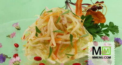 Острый салат из овощей по-китайски