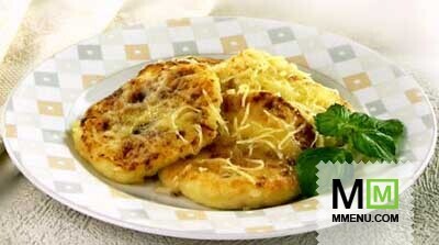 Сырные пончики с манной крупой Сырные пончики с манной крупой