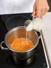 Приготовление блюда по рецепту - Запеканка из тыквы (2). Шаг 1