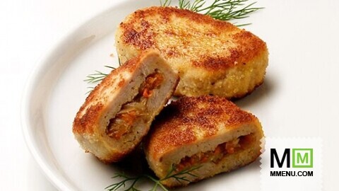 Зразы из индейки с овощами Зразы из индейки с овощами