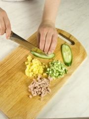 Приготовление блюда по рецепту - Салат "Зайчик". Шаг 1