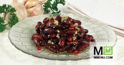 Фасоль с орехами и гранатом Фасоль с орехами и гранатом