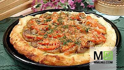 Картофельная пицца Картофельная пицца