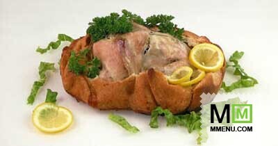 Курица в соленой корочке Курица в соленой корочке