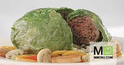 Капуста, фаршированная по-каталонски Капуста, фаршированная по-каталонски
