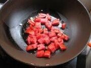 Приготовление блюда по рецепту - томатный суп с тефтелей. Шаг 4