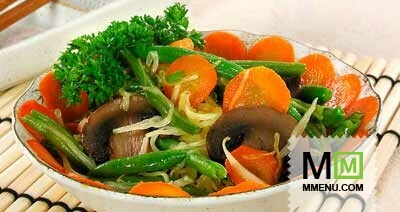 Овощи с фасолью Овощи с фасолью