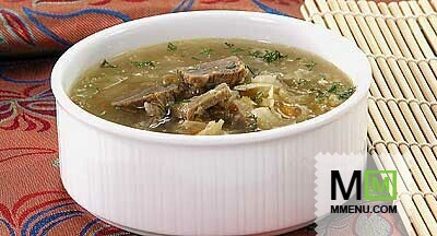 Суп мясной с овощами Суп мясной с овощами