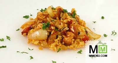 Куриный плов по-персидски Куриный плов по-персидски
