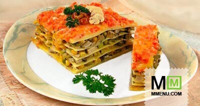 Лазанья с грибами (2) Лазанья с грибами (2)