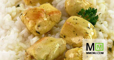 Маринованный цыпленок с рисом Маринованный цыпленок с рисом