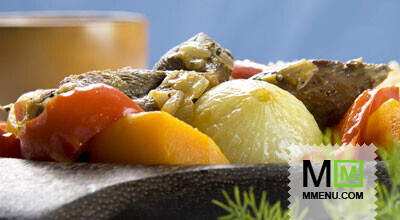Кускус с мясом и овощами Кускус с мясом и овощами