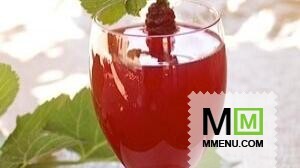 Морс из ягод сочного тутовника Морс из ягод сочного тутовника