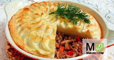 Мясная запеканка с картофелем Мясная запеканка с картофелем