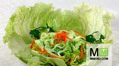 Острая китайская капуста Острая китайская капуста