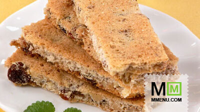 Печенье с изюмом и орехами Печенье с изюмом и орехами