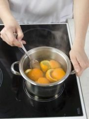 Приготовление блюда по рецепту - Апельсиновые цукаты. Шаг 2