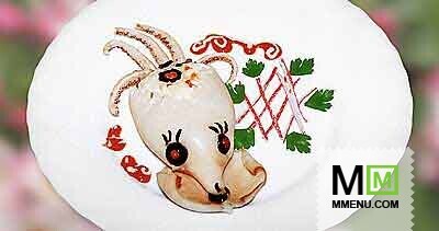 Кальмар фаршированный (2) Кальмар фаршированный (2)