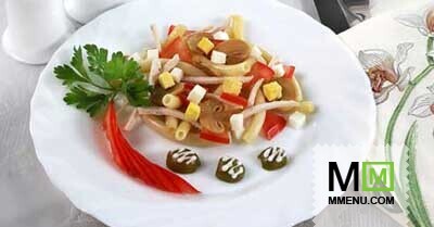 Салат «Римские каникулы» Салат «Римские каникулы»
