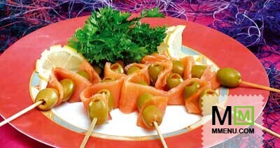 Закуска из копченой рыбы Закуска из копченой рыбы