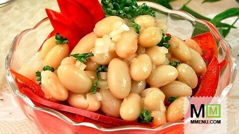 Белая фасоль с перцем Белая фасоль с перцем