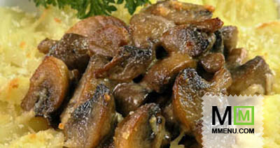 Грибы, запеченные с картофелем Грибы, запеченные с картофелем